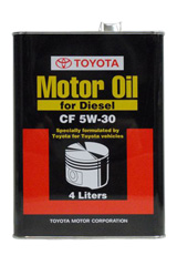 Toyota Motor Oil for Diesel CF 5W-30 4L (JAPAN)